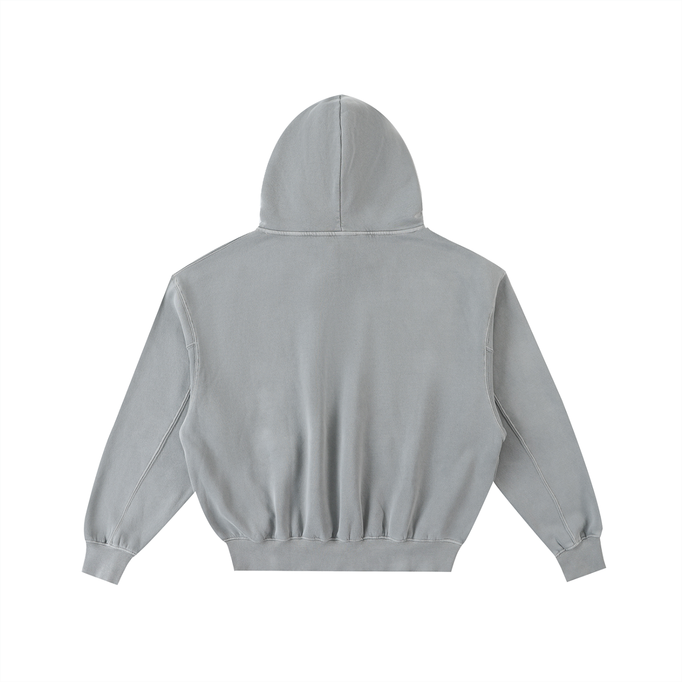 ORIGINS FRAYED HOODIE - 'ASH'