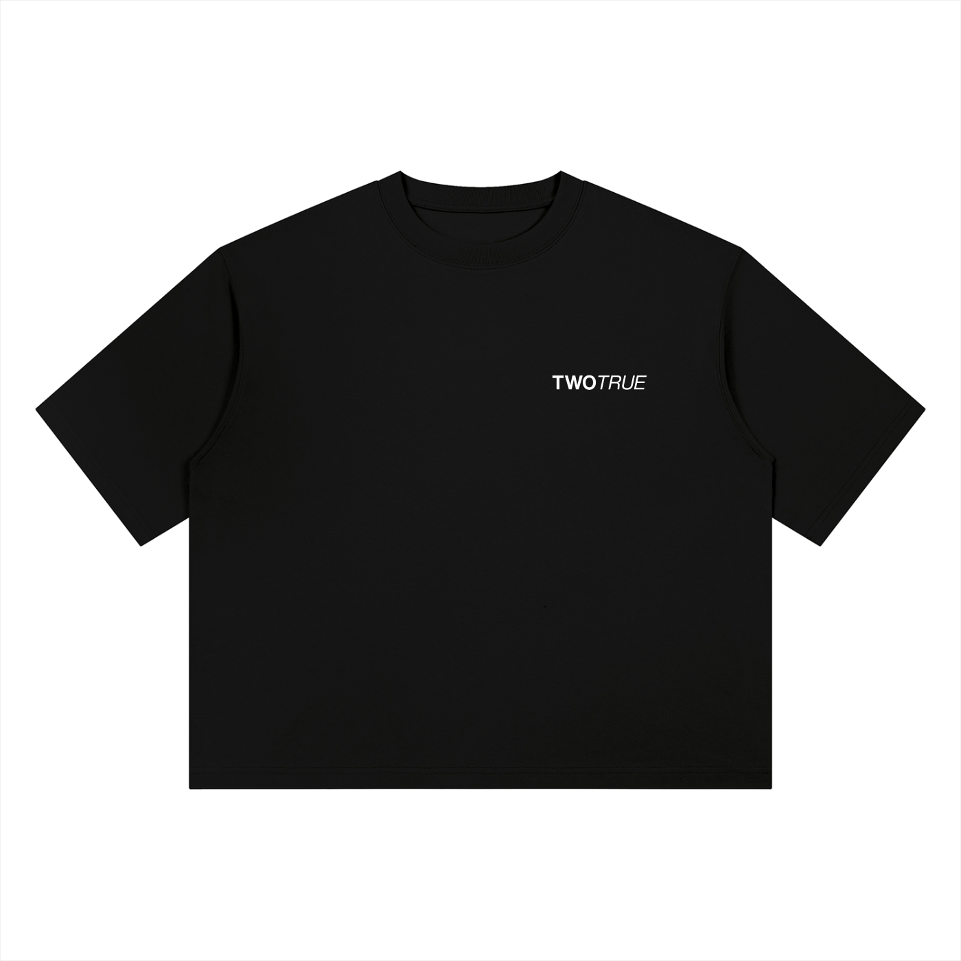 ESSENTIALS BOXY TEE - 'ONYX'