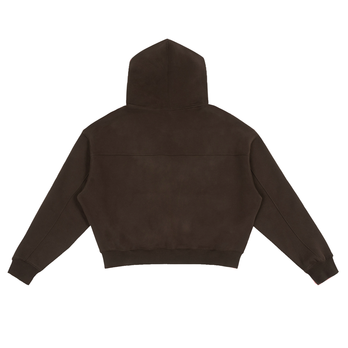 NORTH STAR BOXY HOODIE - 'ESPRESSO'