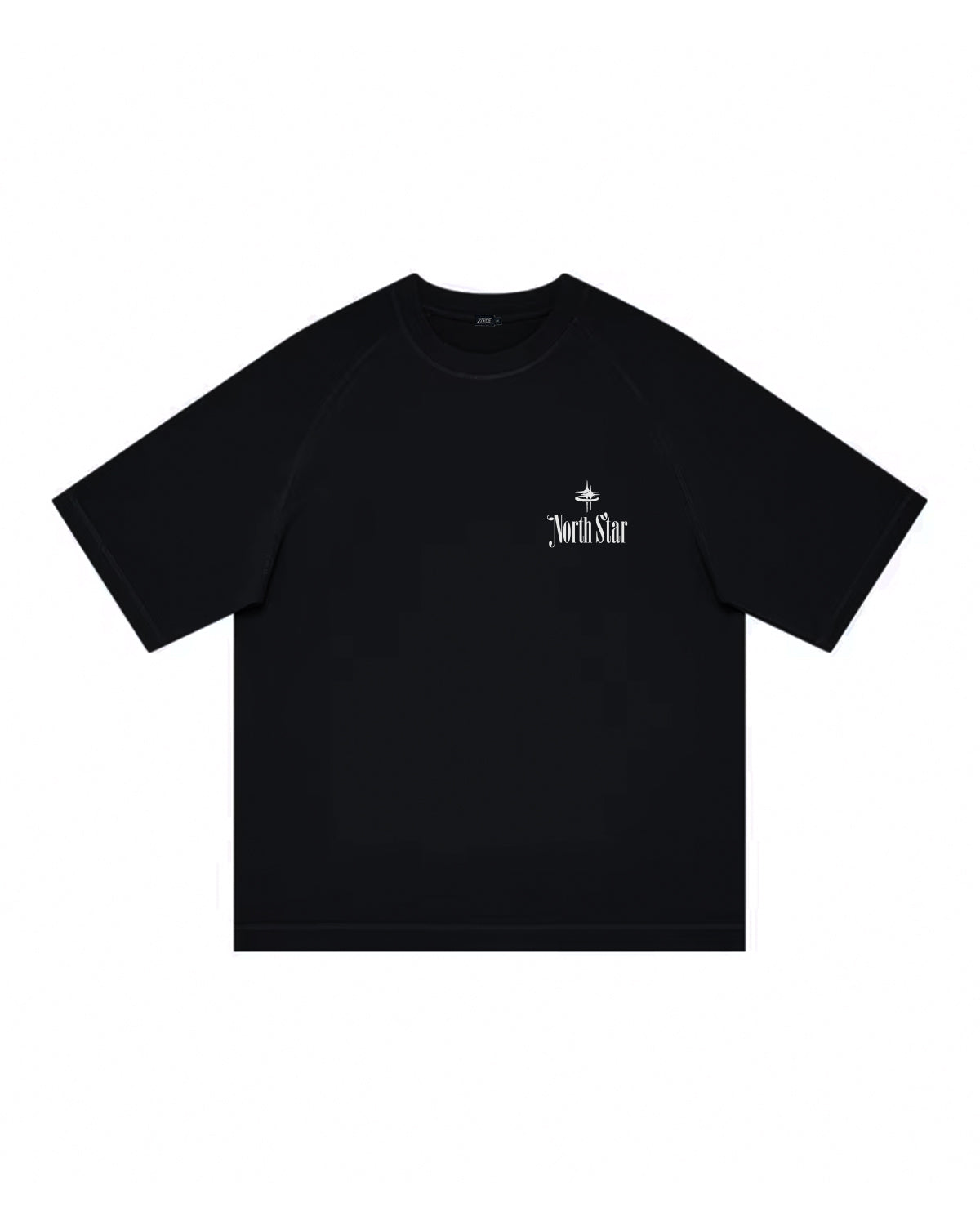 NORTH STAR RAGLAN T-SHIRT BLK