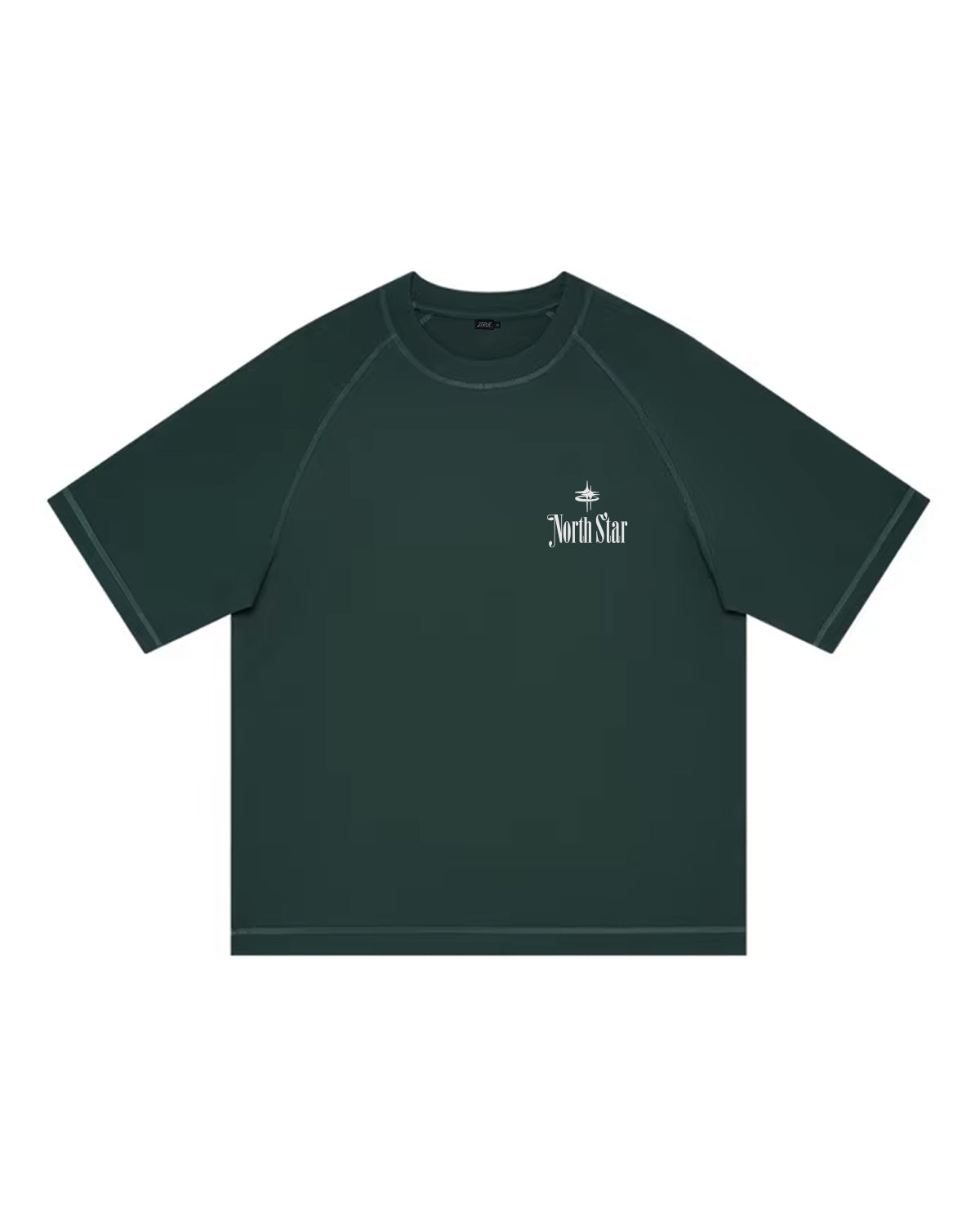 NORTH STAR RAGLAN T-SHIRT FRST GREEN