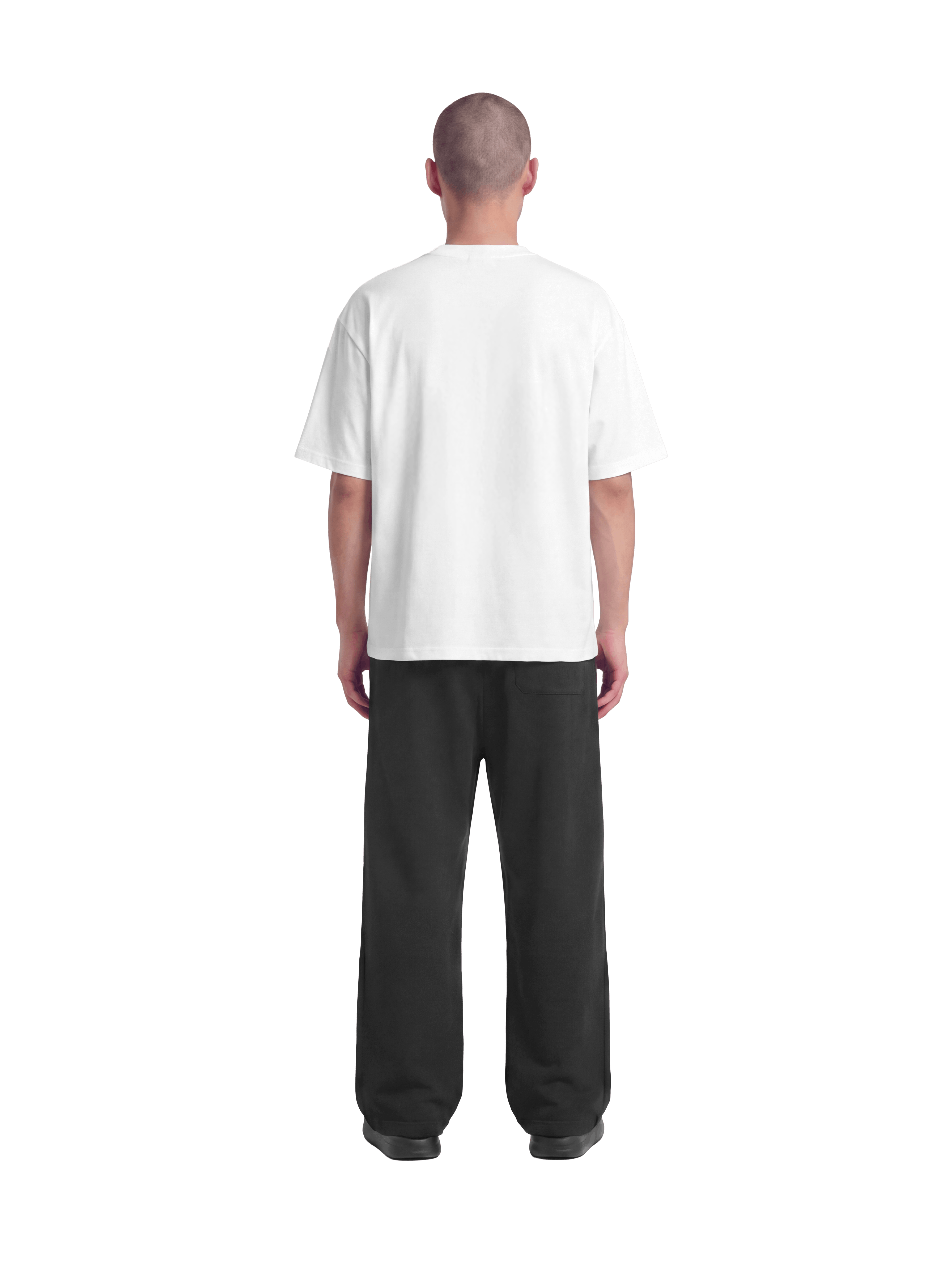 TRUE TO ONESELF RAGLAN T-SHIRT WHITE
