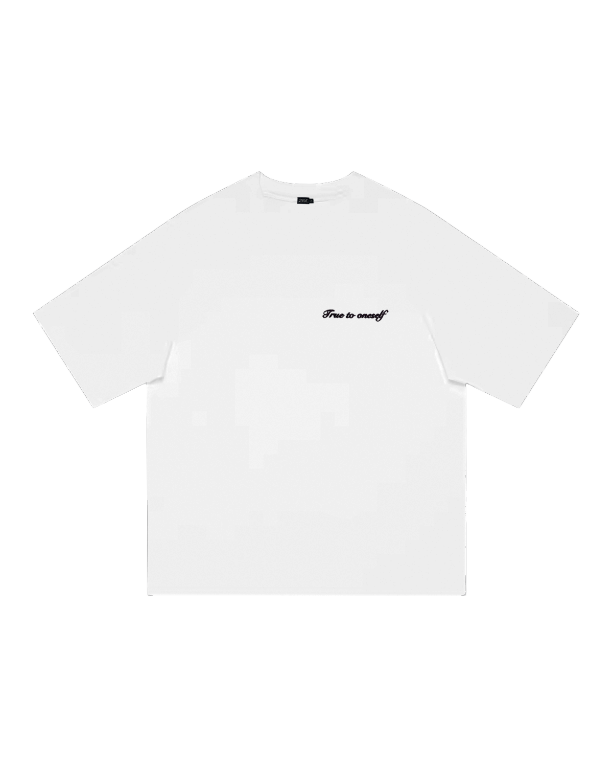 TRUE TO ONESELF RAGLAN T-SHIRT WHITE