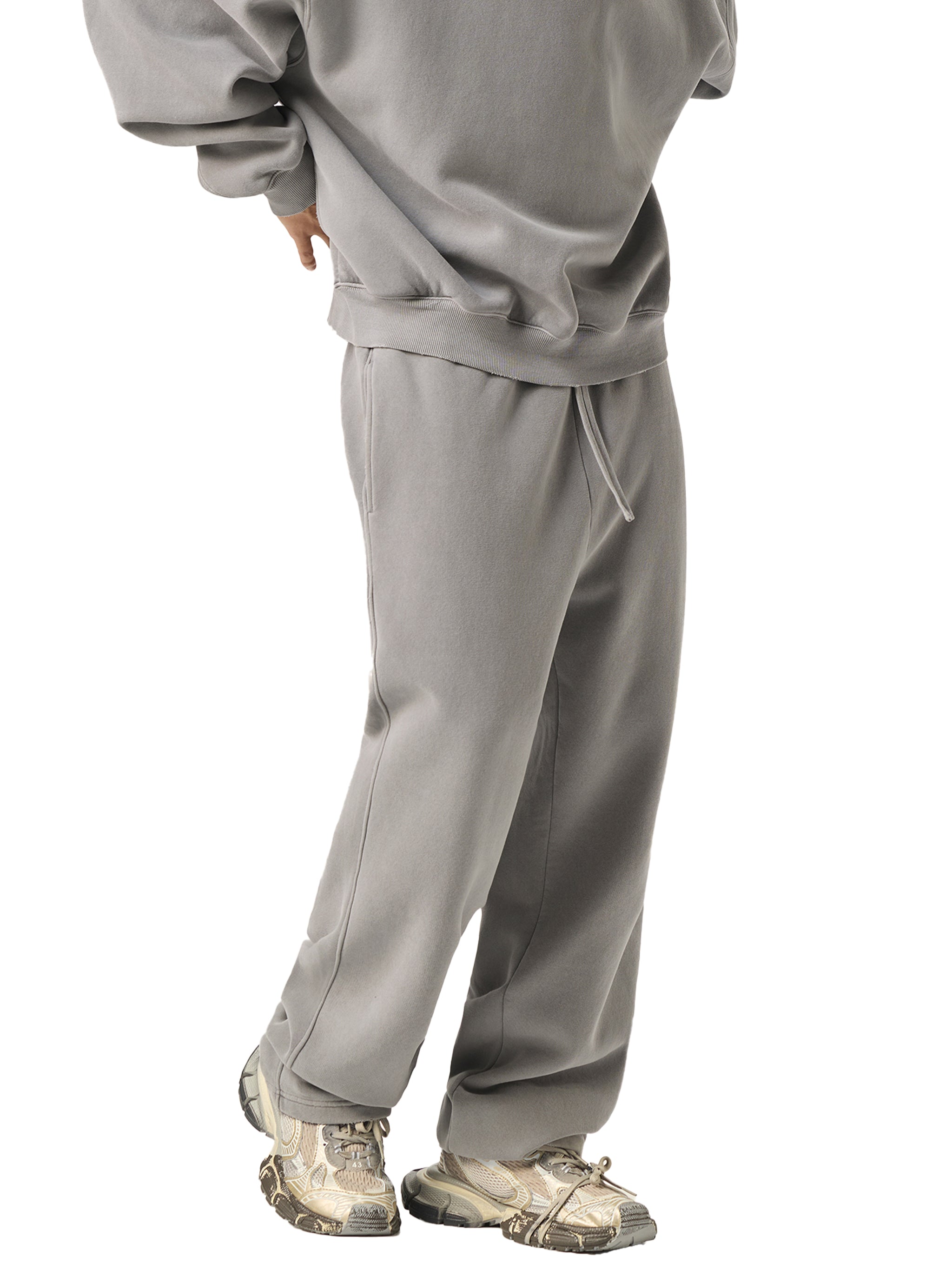 ORIGINS FRAYED SWEATPANTS - 'ASH'